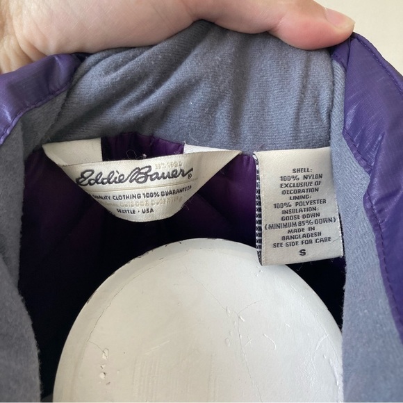 Eddie Bauer | EB700 Full Zip Goose-Down Fill Lightweight Puffer Jacket Coat - Picture 10 of 11